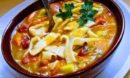 Фасоль с лапшой. Суп – лапша с фасолью