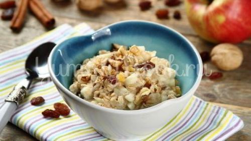 Овсянка с медом и орехами. Овсянка с орехами и сухофруктами за 5 минут в микроволновке 28 Овсянка с медом и орехами. Овсянка с орехами и сухофруктами за 5 минут в микроволновке 28