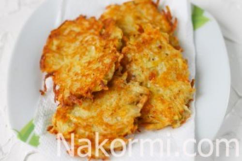 Драники с сыром