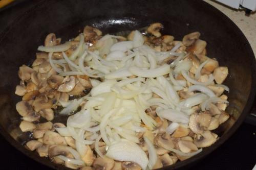 Макароны с фасолью и грибами. Паста с фасолью и грибами