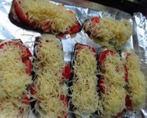 Баклажаны в духовке. Баклажаны, запеченные с сыром и томатами