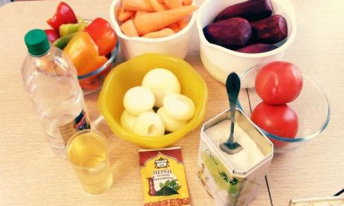 Свекла на зиму для борща. 