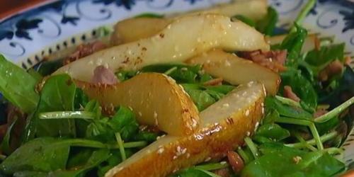 Салат с грушей и языком. Японский салат с языком и карамелизированной грушей 07 Салат с грушей и языком. Японский салат с языком и карамелизированной грушей 07