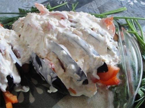 Баклажаны в сметанном соусе в духовке. Хит сезона: баклажаны под сметанным соусом