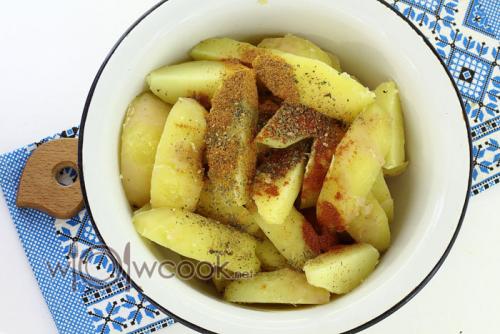 Картошка в духовке в пергаменте. Испанские пейзажи. Картофель, запеченный в пергаменте 23 Картошка в духовке в пергаменте. Испанские пейзажи. Картофель, запеченный в пергаменте 23