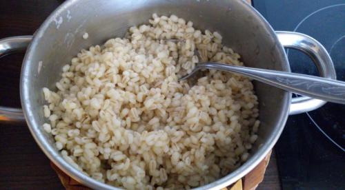 Тыква с мясом и гречкой. Рассыпчатая гречневая каша с мясом в тыкве 07