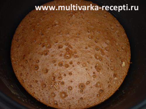 Торт захер в мультиварке. 