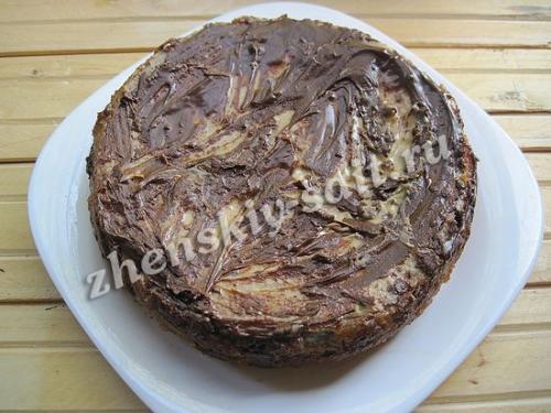 Торт захер в мультиварке редмонд. Торт захер в мультиварке