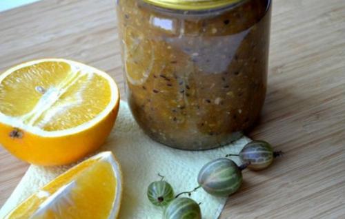 Замороженное варенье из крыжовника. Варенье из крыжовника с апельсином и лимоном — обалденный рецепт без варки