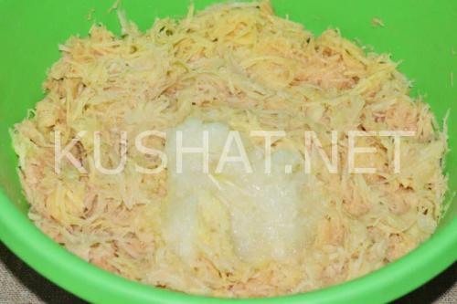 Драники перемешанные с фаршем. Рецепт 4: драники-колдуны из картошки с фаршем