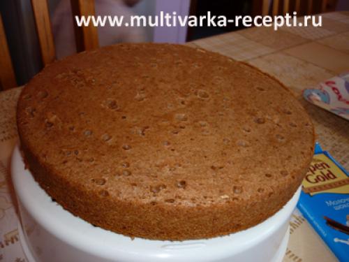 Торт захер в мультиварке. 