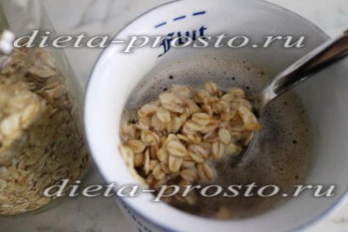 Овсянка с медом и орехами. Овсянка с орехами и сухофруктами за 5 минут в микроволновке 02 Овсянка с медом и орехами. Овсянка с орехами и сухофруктами за 5 минут в микроволновке 02