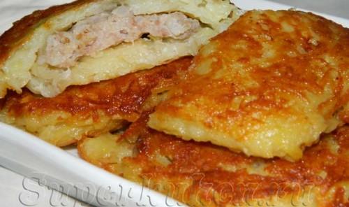 Картофельные драники с сыром в духовке. Драники с сыром в духовке