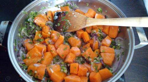 Тыква с мясом и гречкой. Рассыпчатая гречневая каша с мясом в тыкве 12