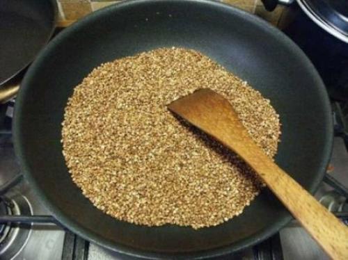 Тыква с мясом и гречкой. Рассыпчатая гречневая каша с мясом в тыкве 03