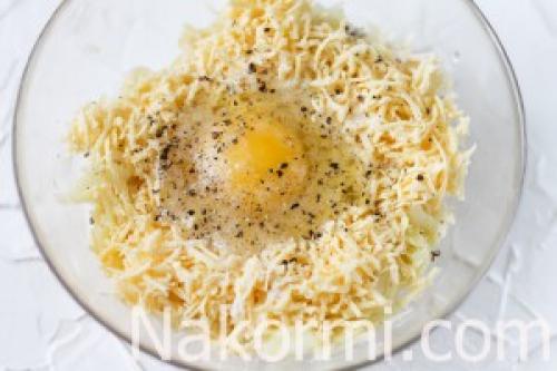 Драники с сыром