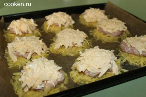 Картофельные лепешки с фаршем. 41 Картофельные лепешки с фаршем. 41