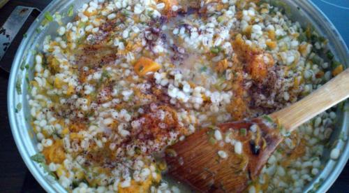 Тыква с мясом и гречкой. Рассыпчатая гречневая каша с мясом в тыкве 14