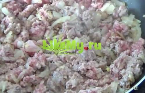 Запеканка из макарон с куриным фаршем. С фаршем и сыром