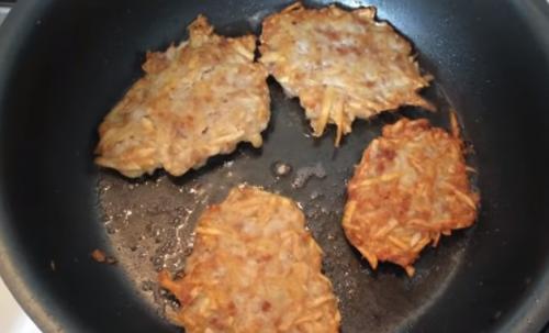 Картофельные лепешки с фаршем. 13 Картофельные лепешки с фаршем. 13