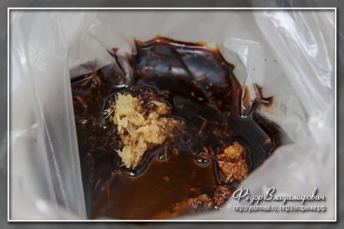 Курица терияки.