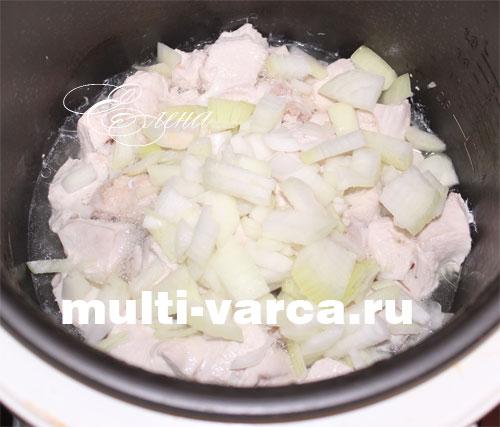 Солянка в мультиварке с курицей. Солянка с курицей и колбасой в мультиварке 24 Солянка в мультиварке с курицей. Солянка с курицей и колбасой в мультиварке 24