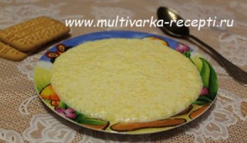 Кукурузная каша на кокосовом молоке в мультиварке.