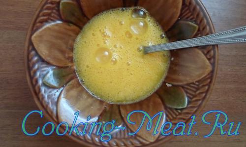 Бутерброды с фаршем в кляре. Вафельные коржи с фаршем в кляре