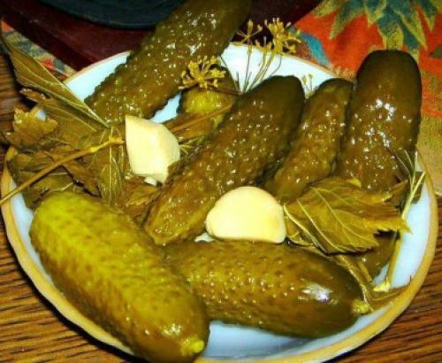 Консервируем огурцы с водкой. Навигация по записям