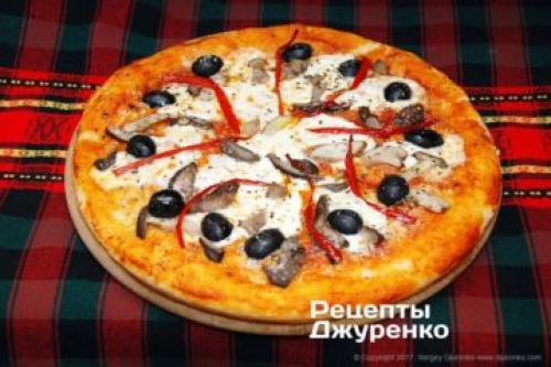 Пицца с грибами с сушеными. Ингредиенты для грибной пиццы (пицца 34 см) 10 Пицца с грибами с сушеными. Ингредиенты для грибной пиццы (пицца 34 см) 10