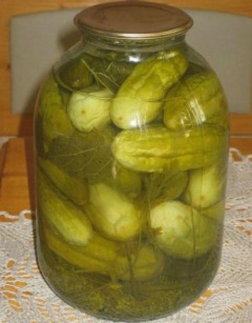 Консервируем огурцы с водкой. Навигация по записям