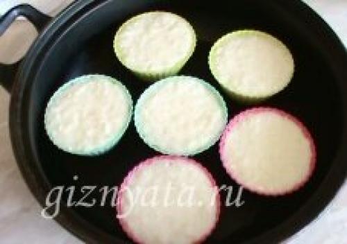 Кексы из рисовой каши. Рисовые «кексы». Видео рецепт.