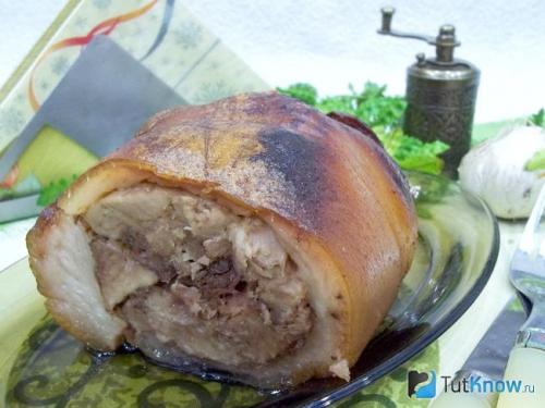 Рулька вареная запеченная в духовке. Рулька, запеченная в духовке 07