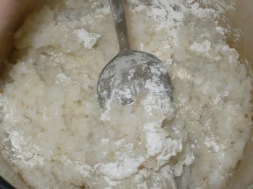 Рисовые зразы на пару. Рисовые зразы