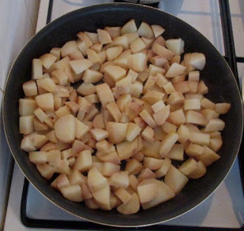 Картошка с ветчиной и грибами в духовке. Картофель, запечённый с ветчиной и шампиньонами