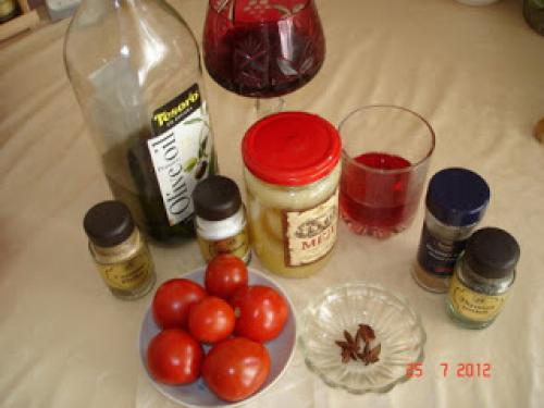 Куриные сердечки в гранатовом соусе. Тушеные сердечки с помидорами и соусом гранатовый глинтвейн