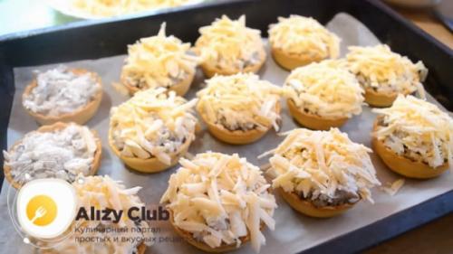 Тарталетки с творожным сыром и грибами. Как приготовить тарталетки с грибами и сыром