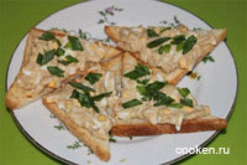 Бутерброд со свежим фаршем. 22