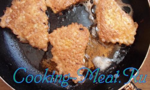 Бутерброды с фаршем в кляре. Вафельные коржи с фаршем в кляре