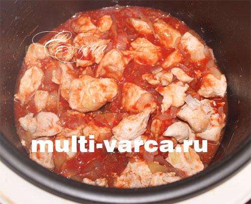 Солянка в мультиварке с курицей. Солянка с курицей и колбасой в мультиварке 26 Солянка в мультиварке с курицей. Солянка с курицей и колбасой в мультиварке 26