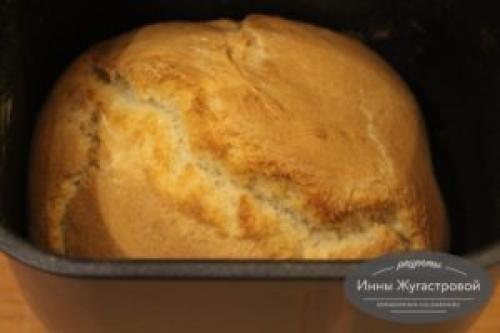 Рецепты для маленькой хлебопечки. Простой белый хлеб в хлебопечке, 500 граммовая буханка