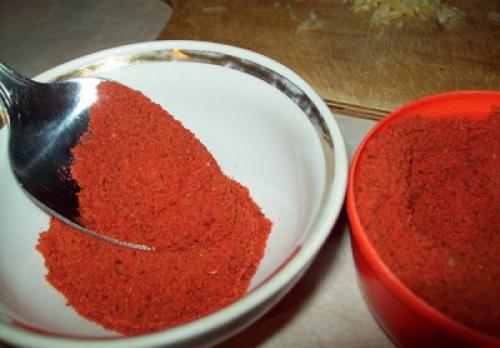 Уйгурская приправа ладжан. Острая приправа - ладжан