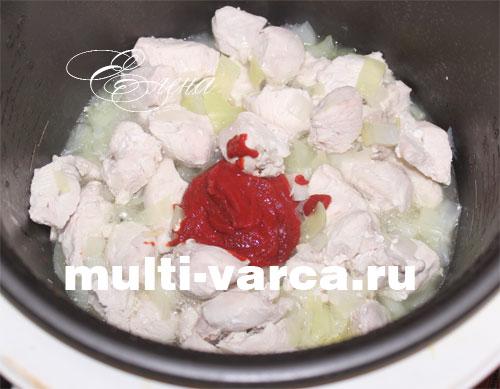 Солянка в мультиварке с курицей. Солянка с курицей и колбасой в мультиварке 25 Солянка в мультиварке с курицей. Солянка с курицей и колбасой в мультиварке 25