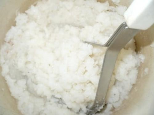 Рисовые зразы на пару. Рисовые зразы