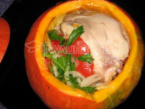 Гречневая каша с мясом в тыкве. Гречка с мясом, запеченная в тыкве 25 Гречневая каша с мясом в тыкве. Гречка с мясом, запеченная в тыкве 25