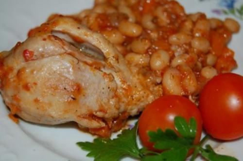 Тушеная картошка с курицей с фасолью. Совет 1: Как приготовить курицу с картофелем и фасолью