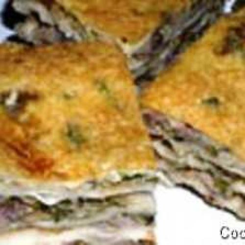 Пирог из мацы с яблоками. Шарлотка с яблоками из мацы 02