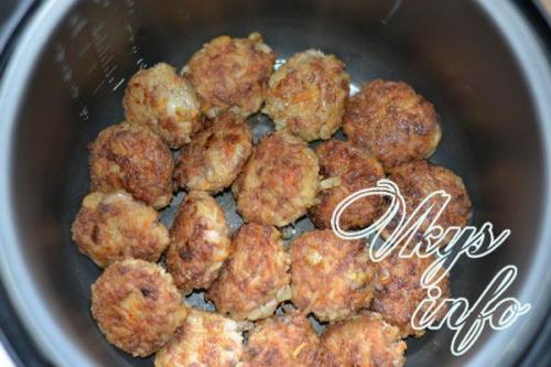 Рис в томатном соусе в мультиварке. Рецепт 3: тефтели в соусе в мультиварке (с фото)