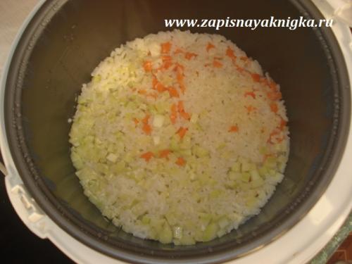 Каша из кабачка для детей. Приготовление каши из риса с кабачком в мультиварке