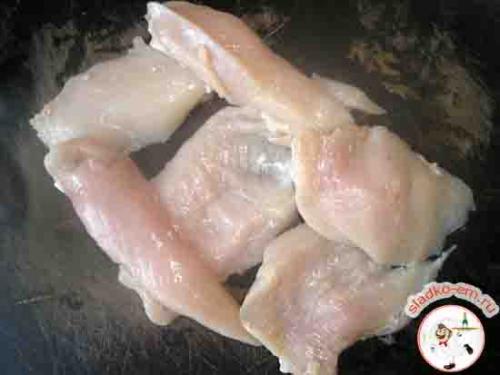 Мясные пальчики из куриного филе с начинкой. Вкуснейшие пальчики из куриного филе!